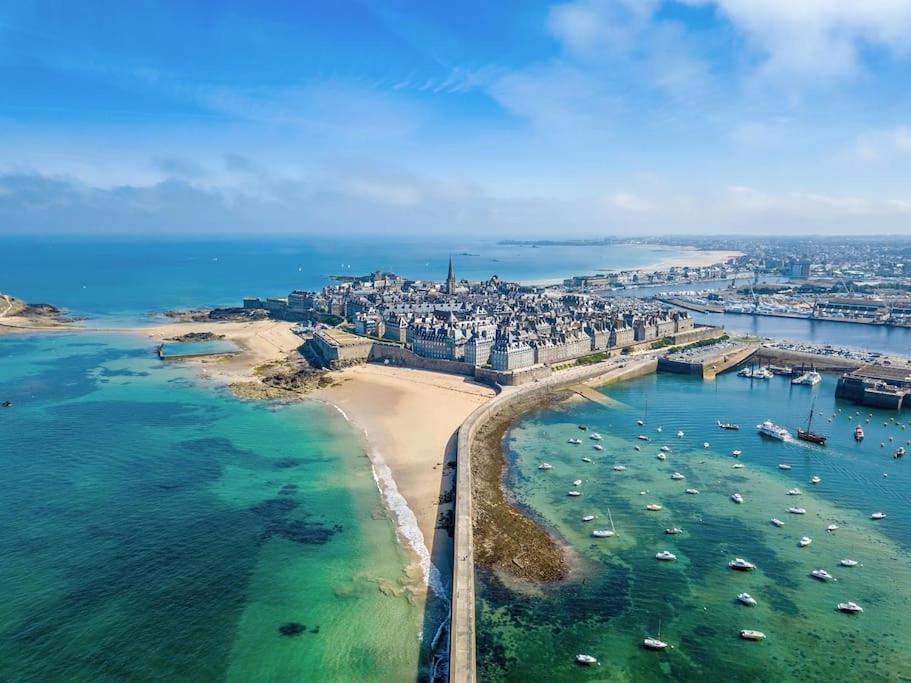 Petite Maison Situee Entre Saint-Malo Et Cancale エクステリア 写真